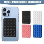 Silicone Suction Cup Square Mobile Phone Single-sided Case